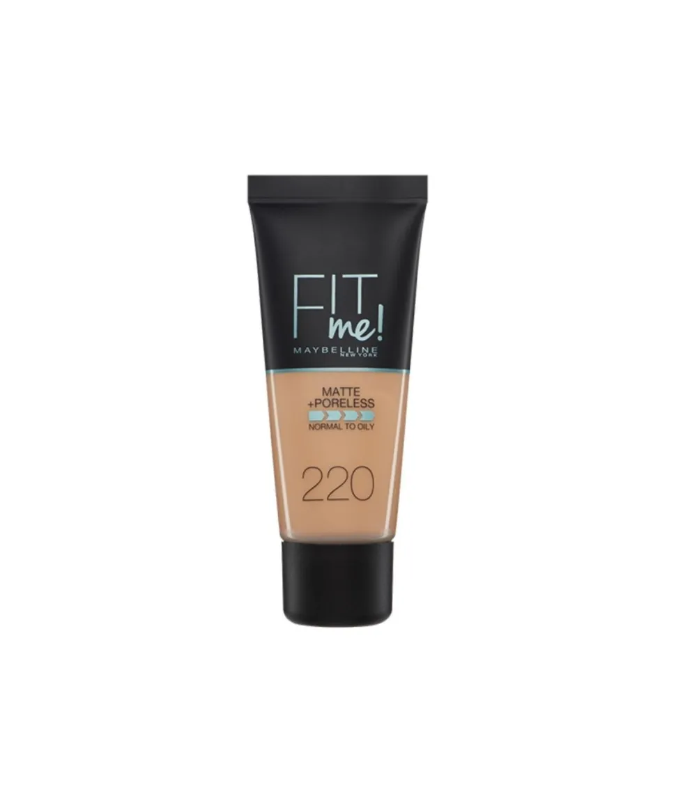 Base De Maquillaje Fit Me Mate Afinaporos 30 Ml, Tono 220