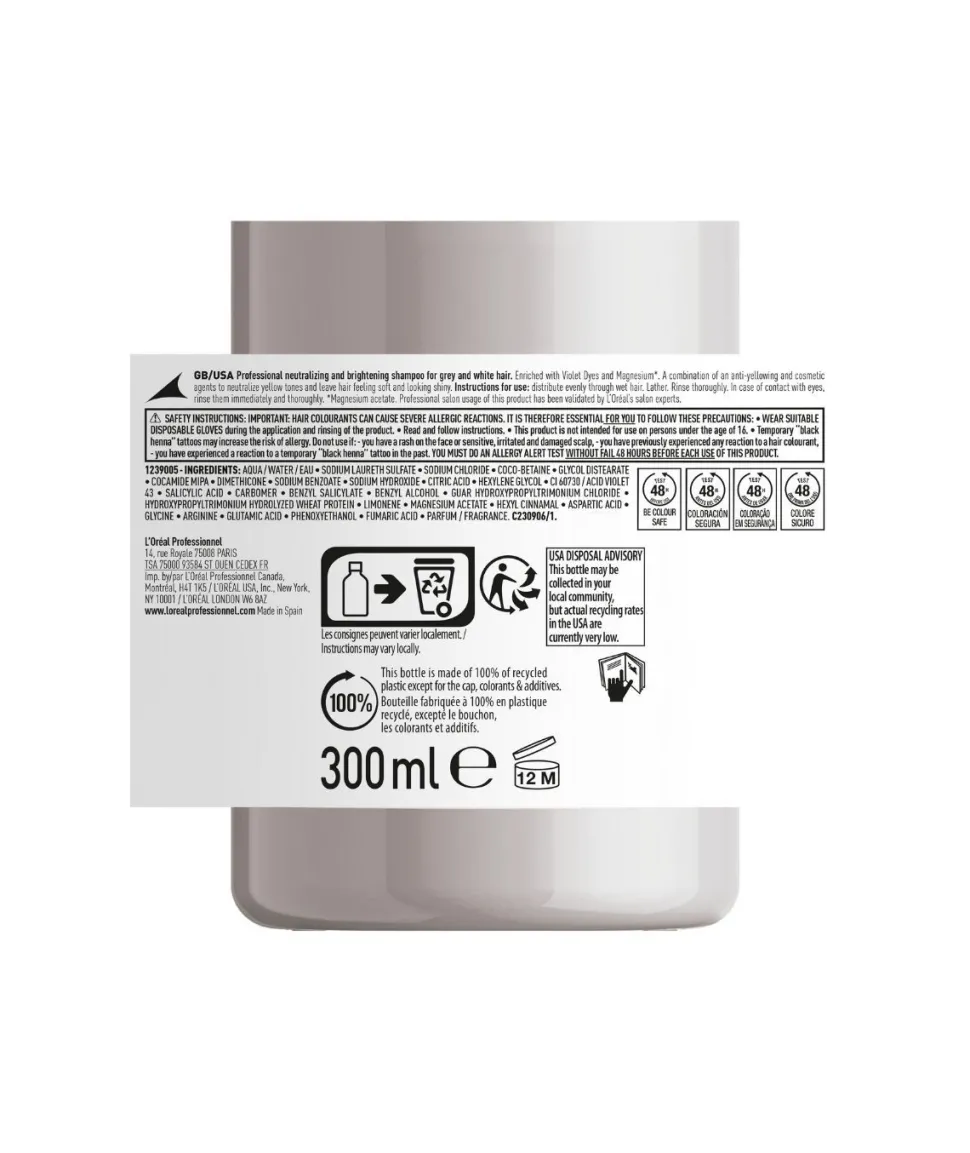 Champú Silver Cabellos Blancos 300 Ml