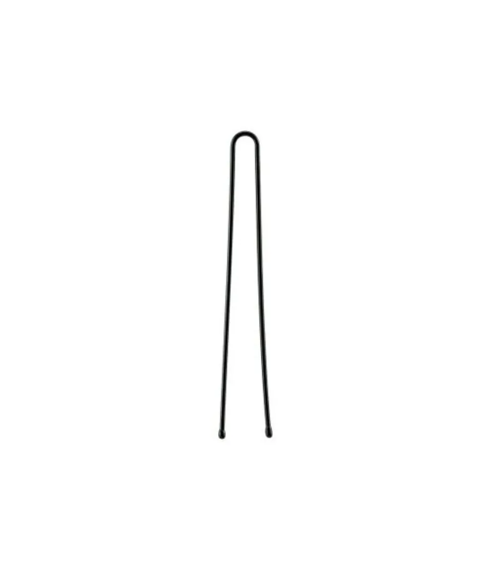 Clips Invisibles 12Uds. 60 Mm Negro