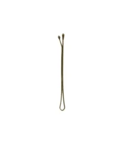 12 Clips Planos 50 Mm Bronce