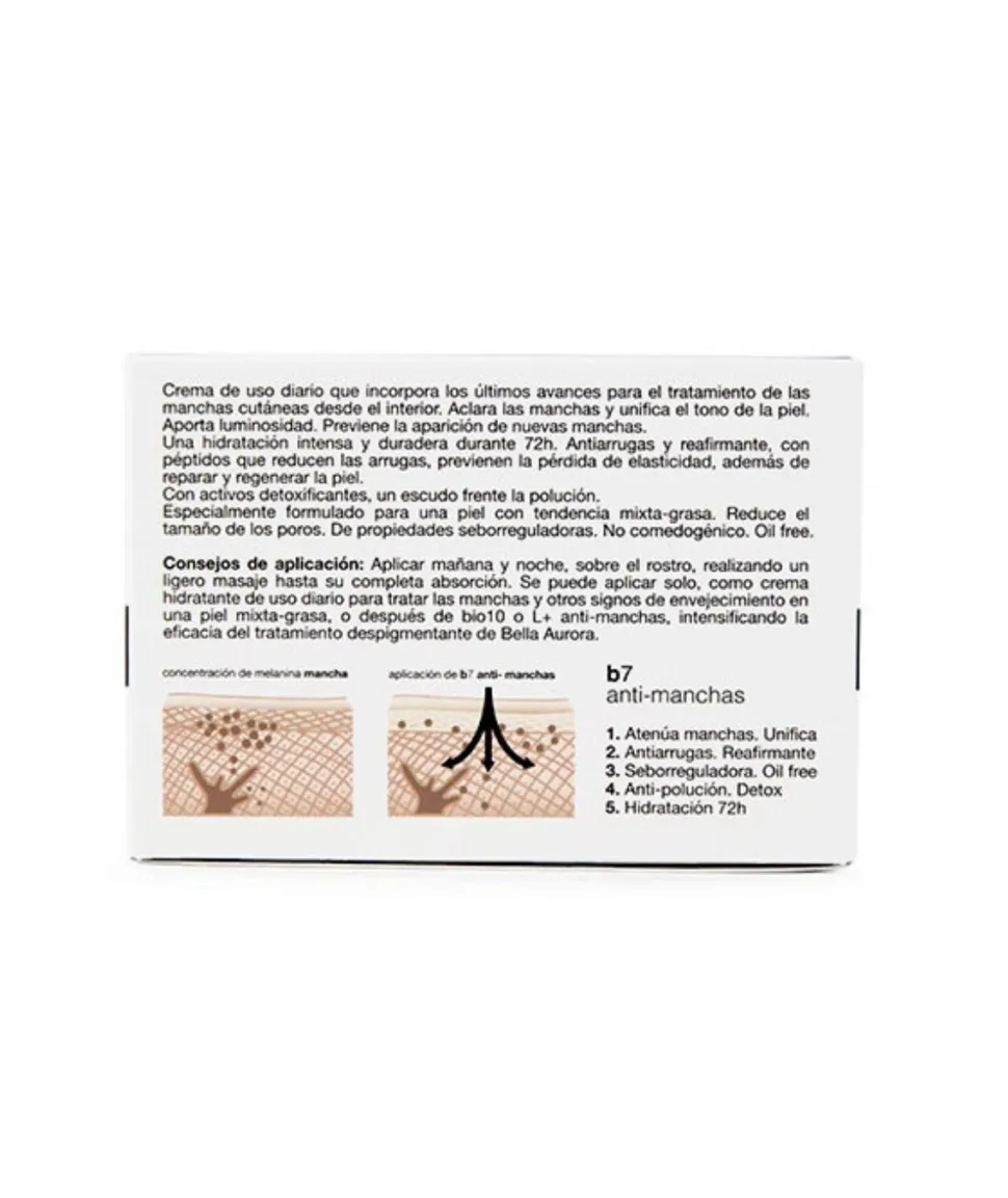 Crema B7 Anti-Manchas Para Piel Mixta - Grasa