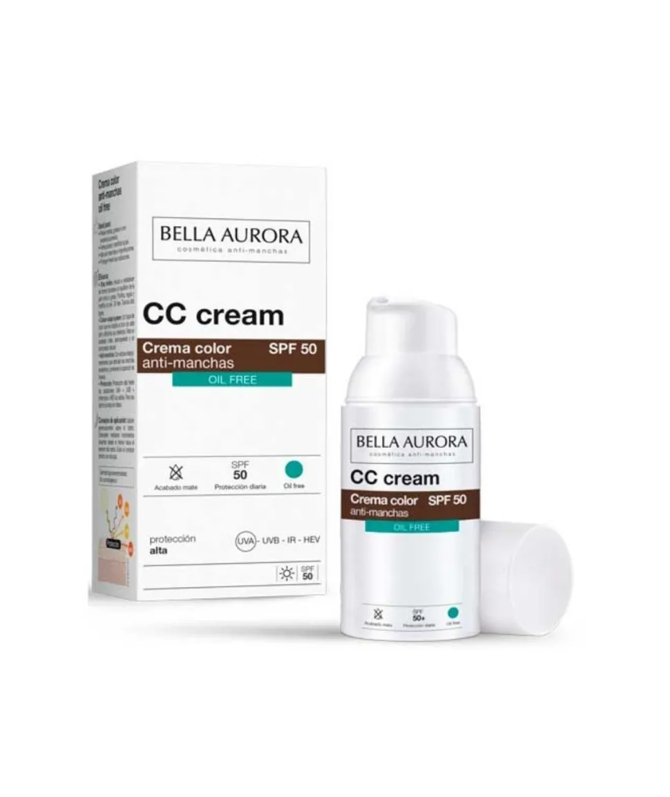 Crema Hidratante Con Color Oil Free Spf50+ 30 Ml