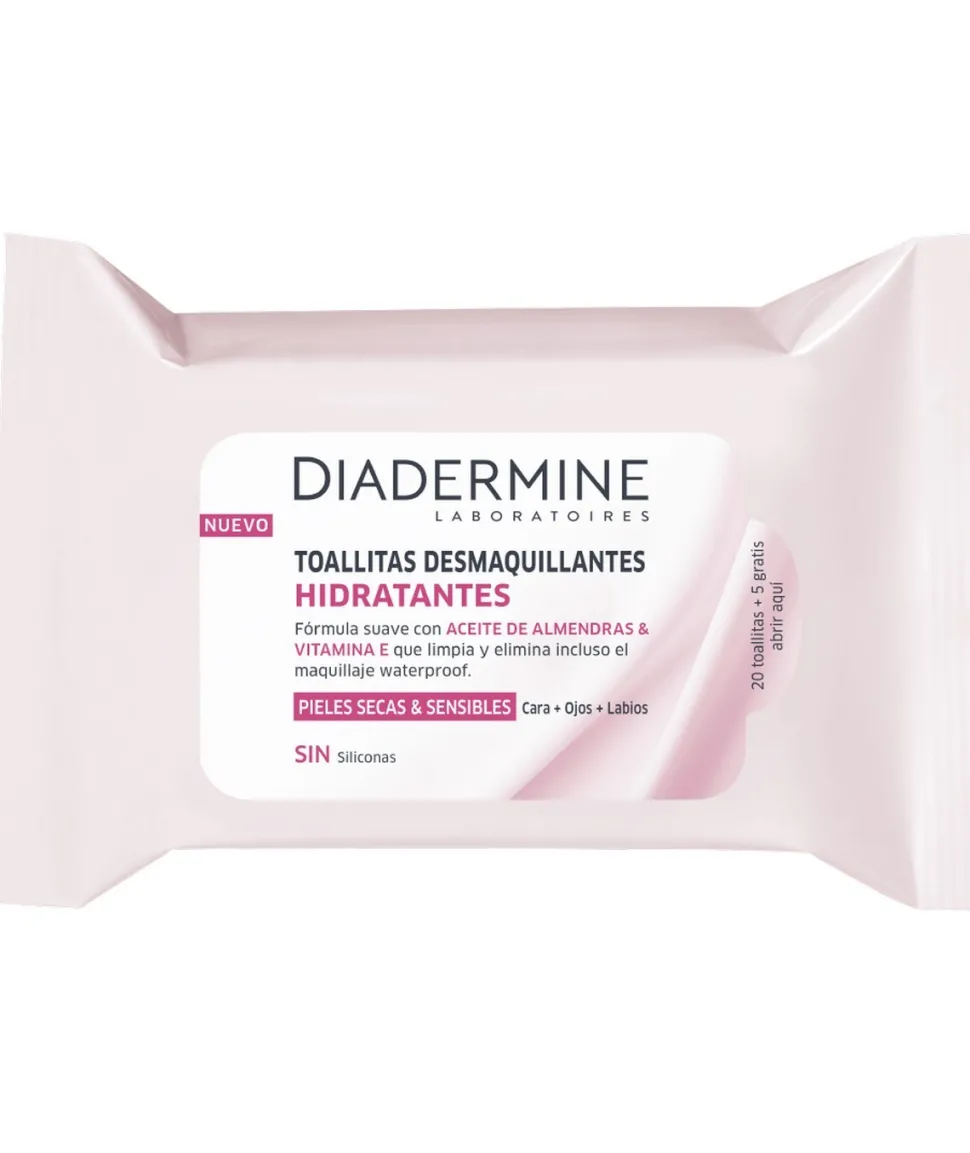 Dd Essentials Toallitas Desmaquillantes Hidratantes 25P