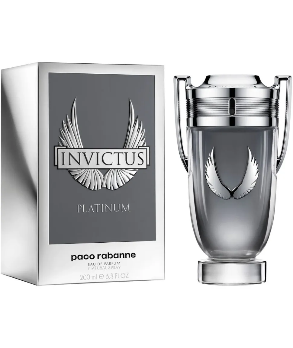 Eau De Parfum Invictus Platinum 200Ml