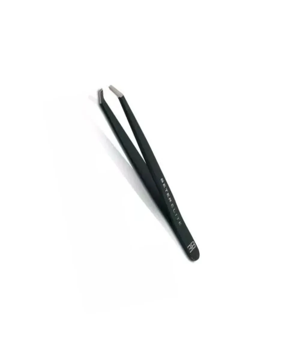Elite Pinza De Depilar Esmaltada Punta Recta 9.7 Cm
