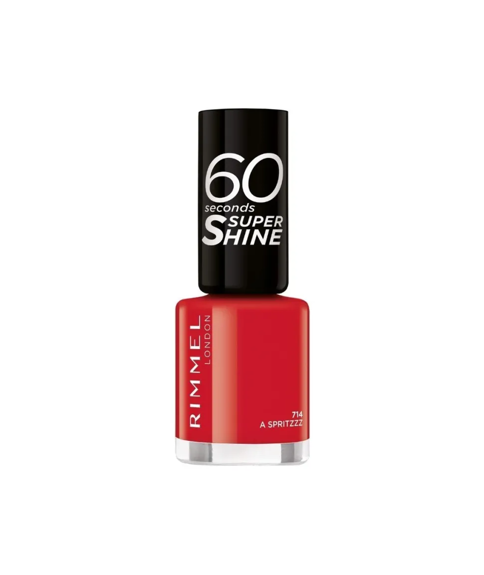Esmalte De Uñas 60 Seconds 714 Rojo Spritz