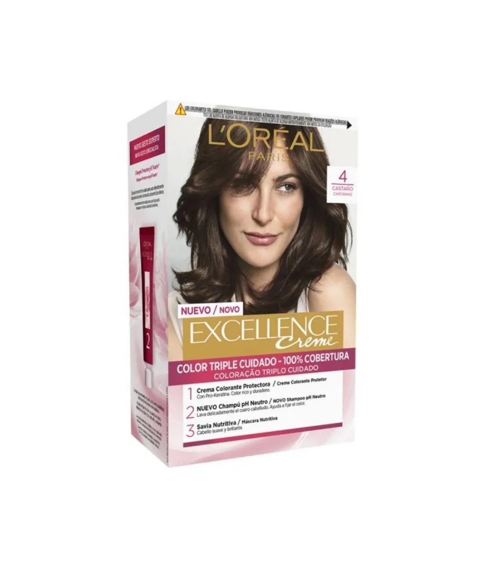 Excellence Creme Tinte 4 Castano