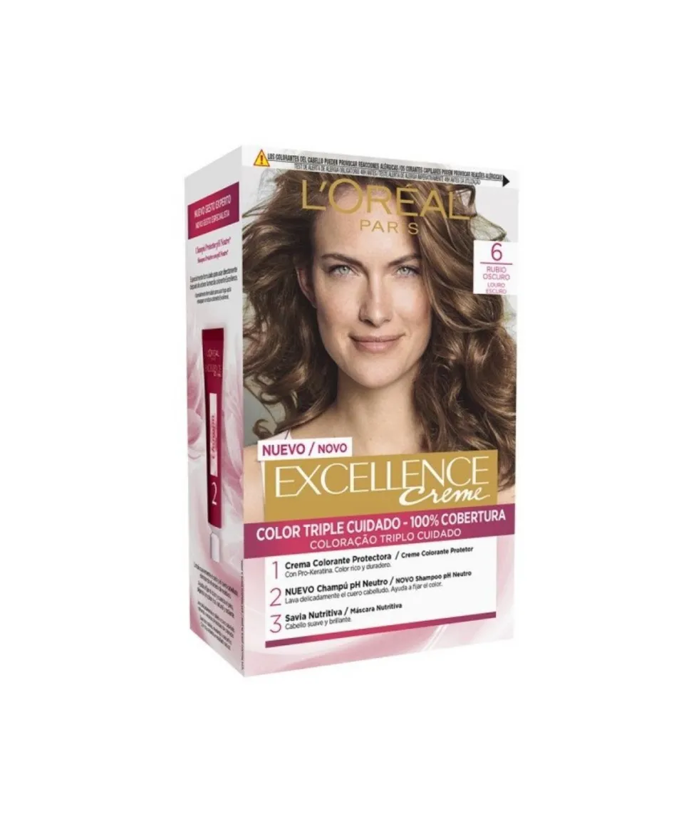 Excellence Creme Tinte 6 Rubio Oscuro