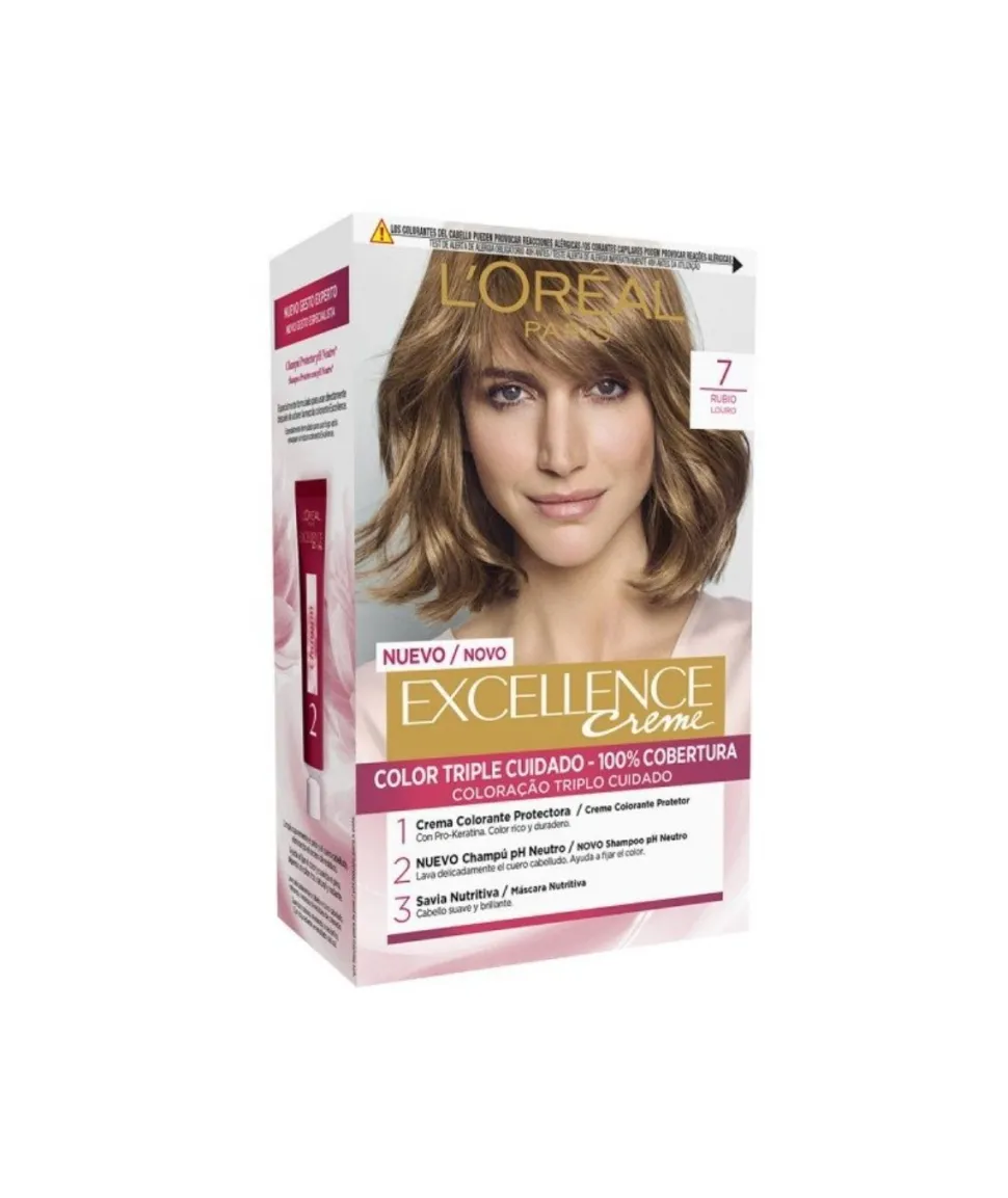 Excellence Creme Tinte 7 Rubio