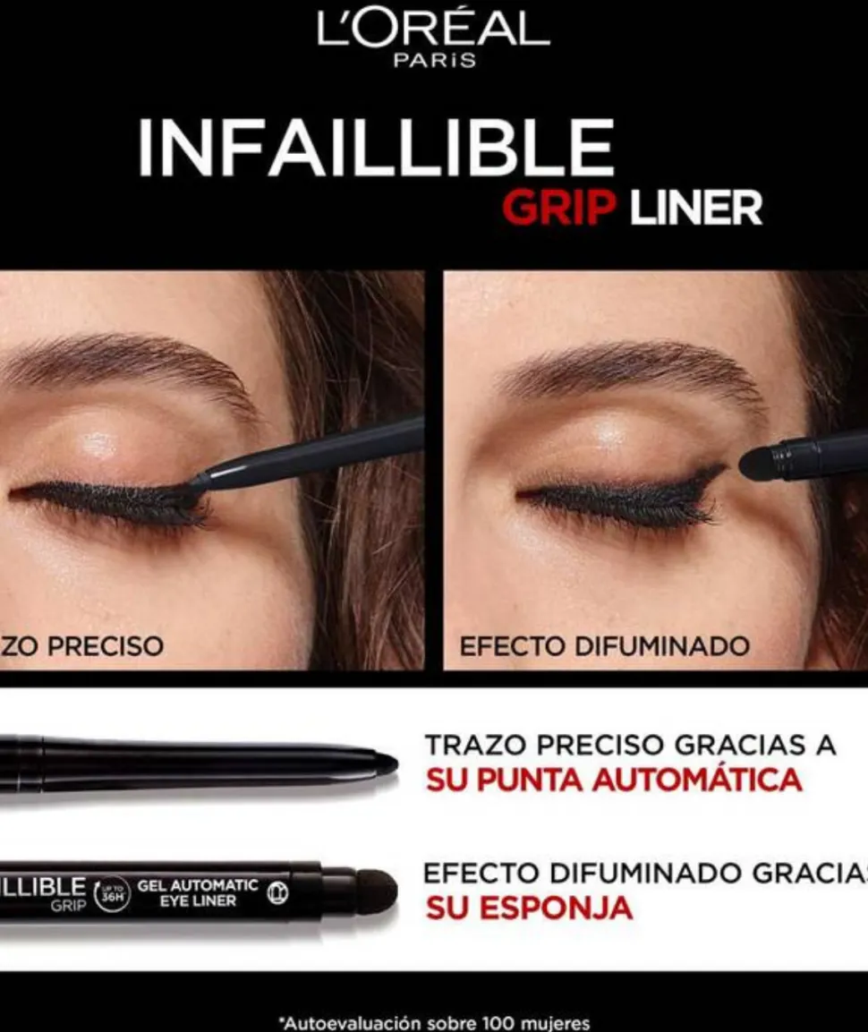 Eyeliner Infalible Grip Gel Automatic 36H Polar White 09