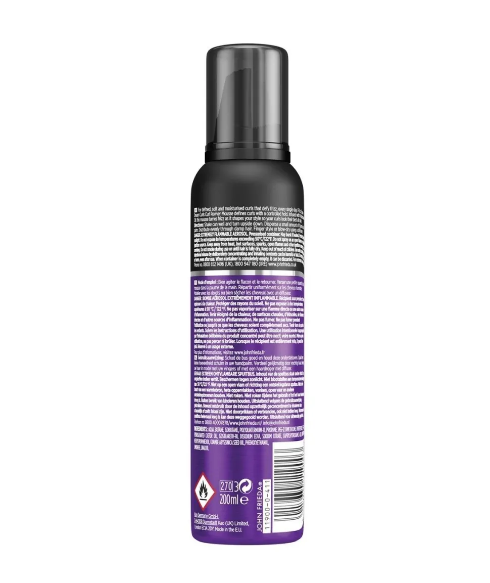 Frizz Ease Espuma Rizos Revitalizados Dream Curls