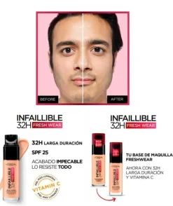 Infalible 32H Fresh Wear Base De Maquillaje Tono 225