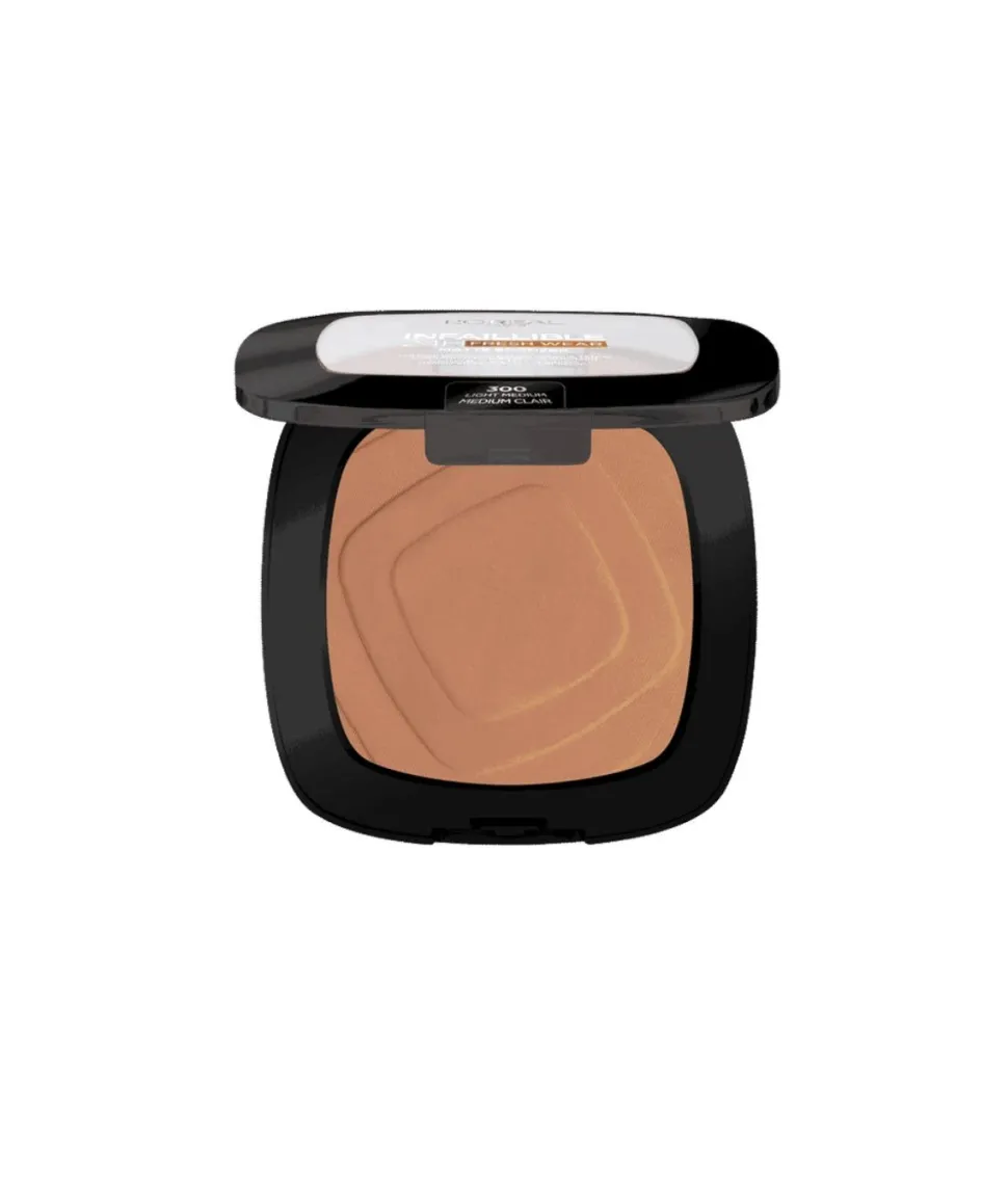 Infalible 24H Polvos Bronceadores Mate Larga Duracion Tono 300 Light Medium