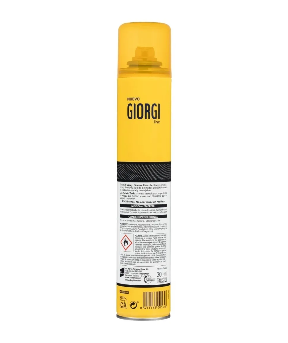 Laca Spray Fijador Men 300 Ml