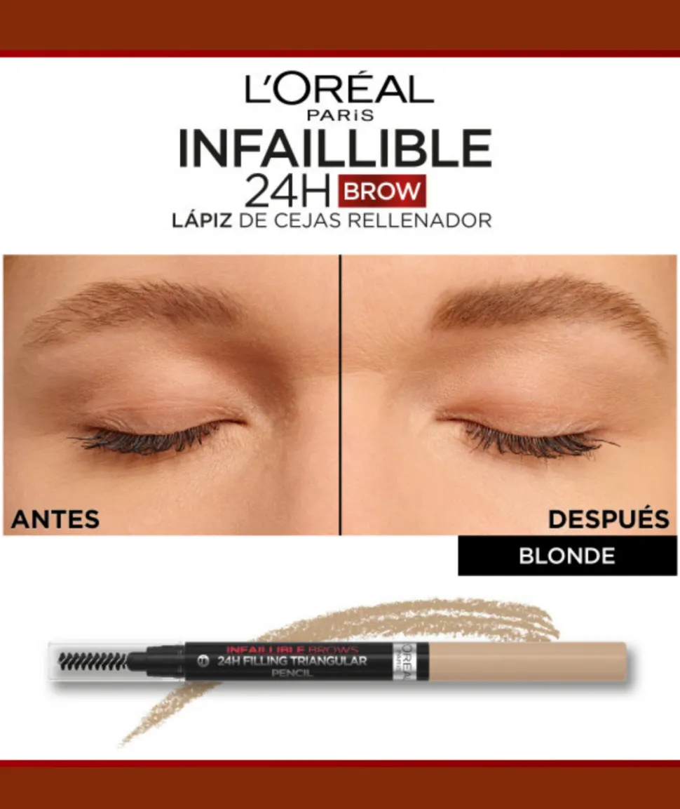 Lapiz De Cejas Infaillible Brow Xpert 7.0 Blonde