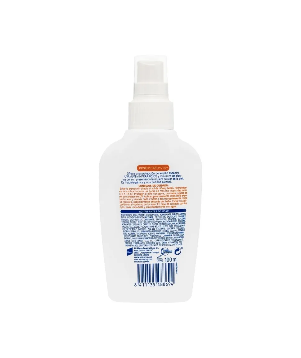 Leche Protectora Spray Spf50+ 100 Ml