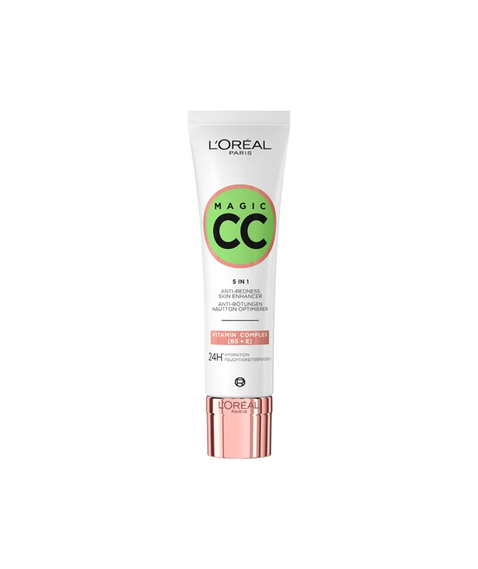 Magic Cc Cream 5 En 1 Verde Anti-Rojeces