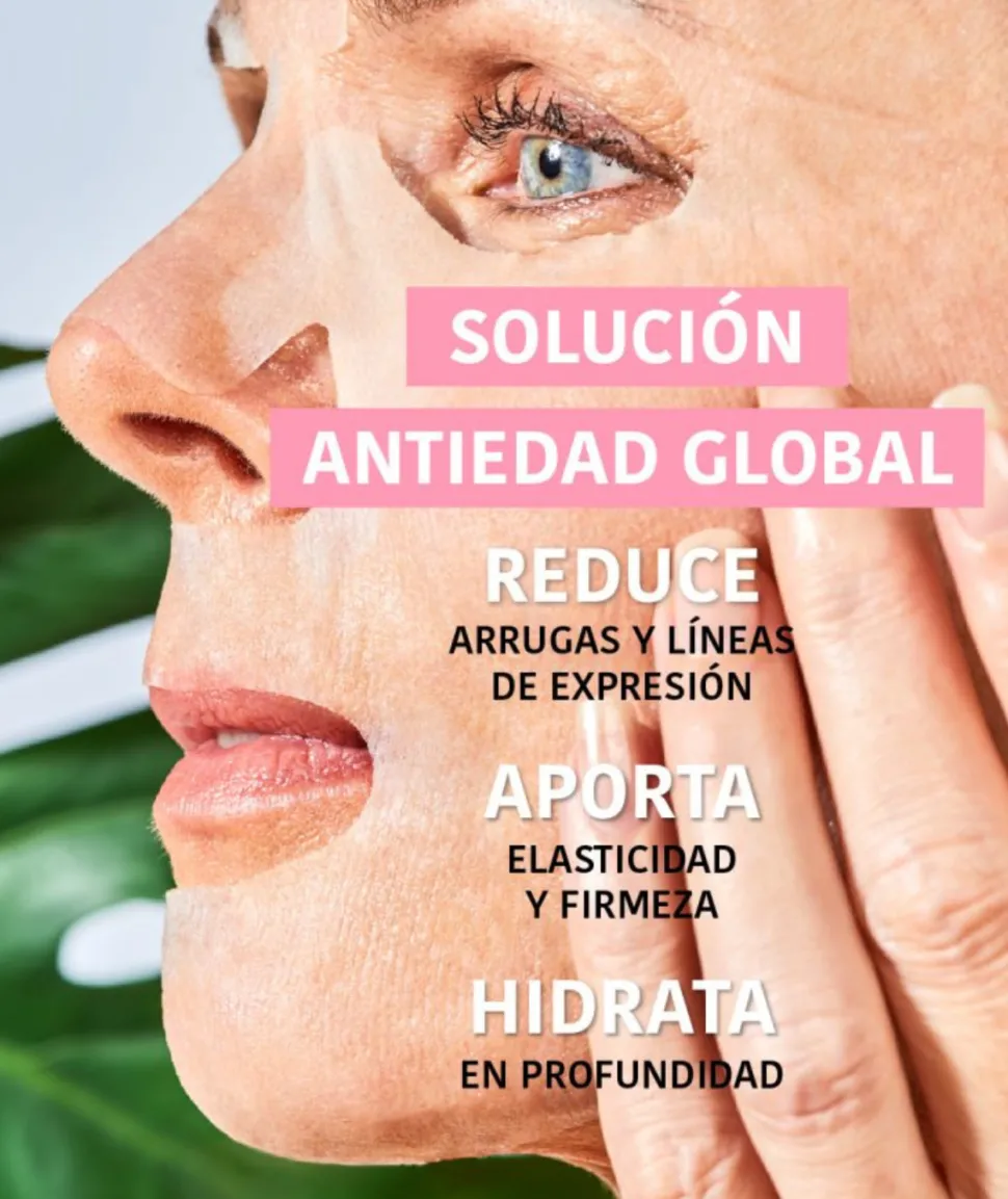 Mascarilla Facial Antiedad Global Con Rosa Mosqueta