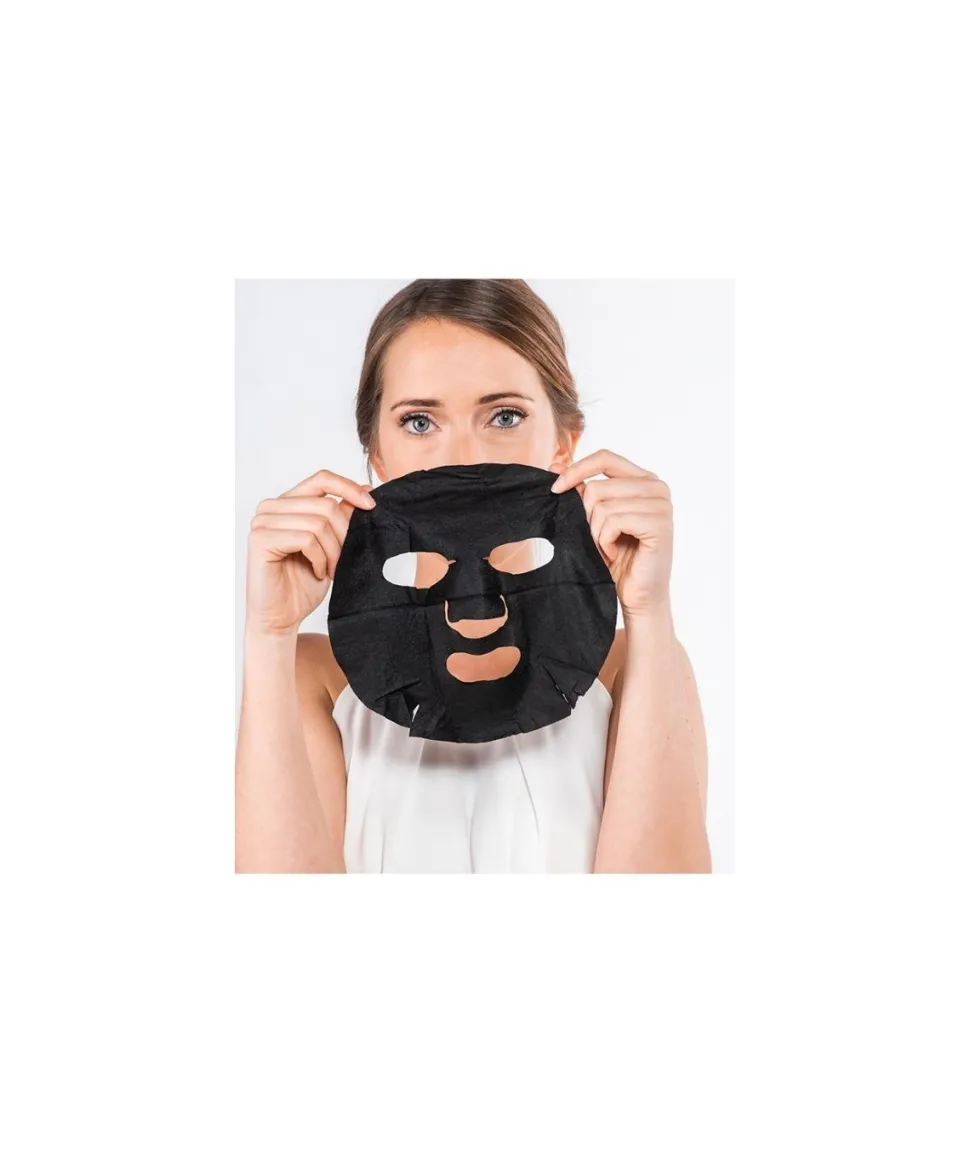 Mascarilla Facial Tisu De Carbon Detoxificante E Hidratante
