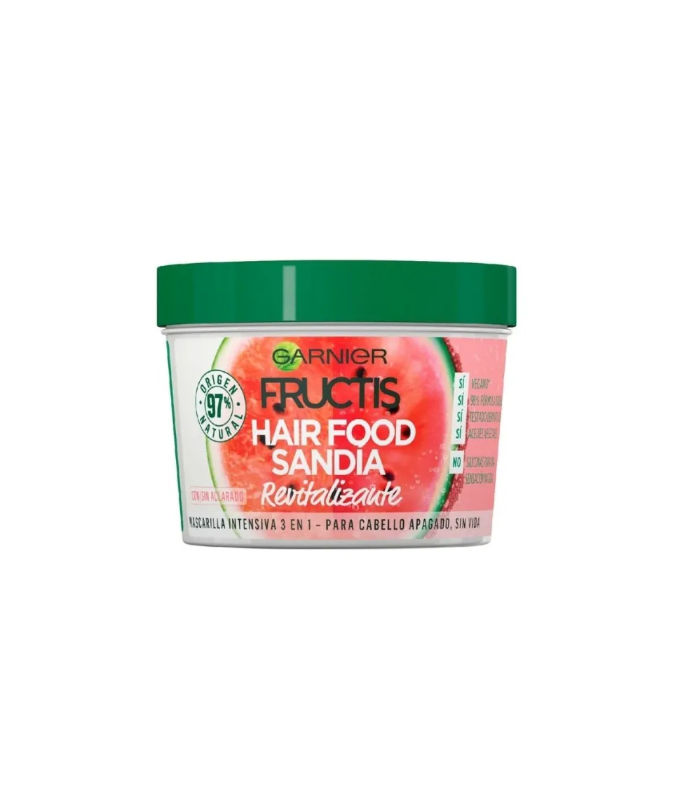 Mascarilla Fructis Hair Food Sandia 3 En 1 390 Ml