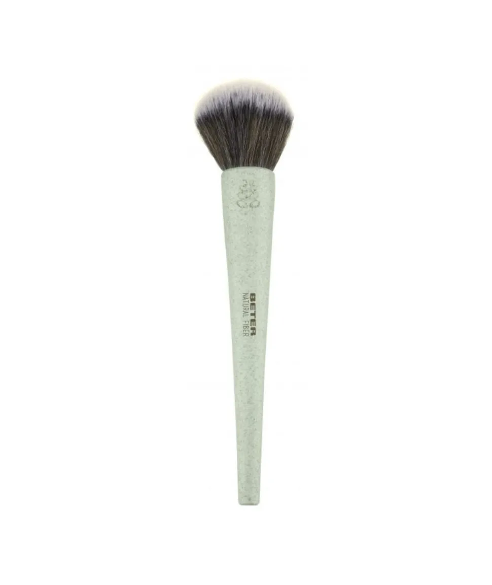Natural Fiber Brocha Maquillaje En Polvo