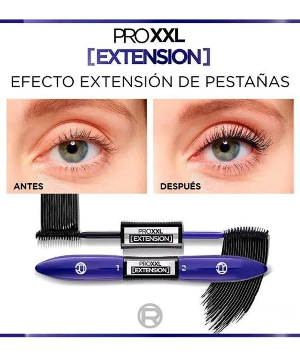 Pro Xxl Rimel Con Fibras Alargadoras Efecto Extension De Pestañas