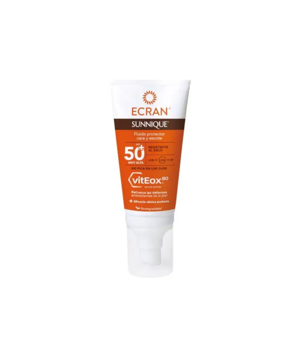 Protector Ultraligero Cara Y Escote Spf 50+ 50 Ml