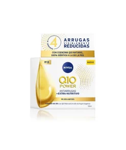 Q10 Power Extra Nutritiva Anti-Arrugas Dia Con Aceite De Argan 50 Ml