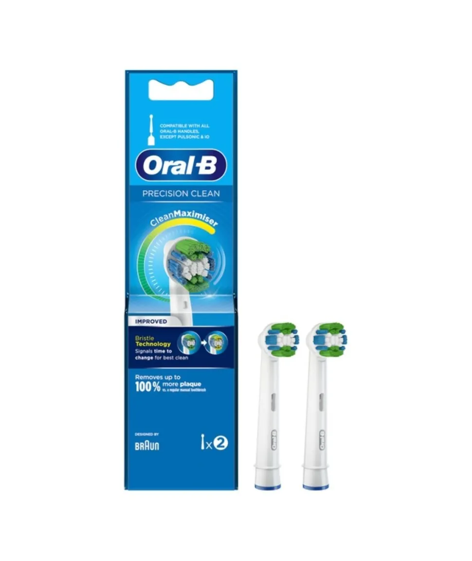 Recambio De Cepillo Dental Electrico Clean 2 Uds.