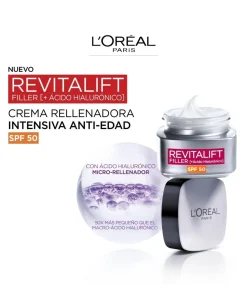 Revitalift Filler Crema De Dia Spf50 50 Ml