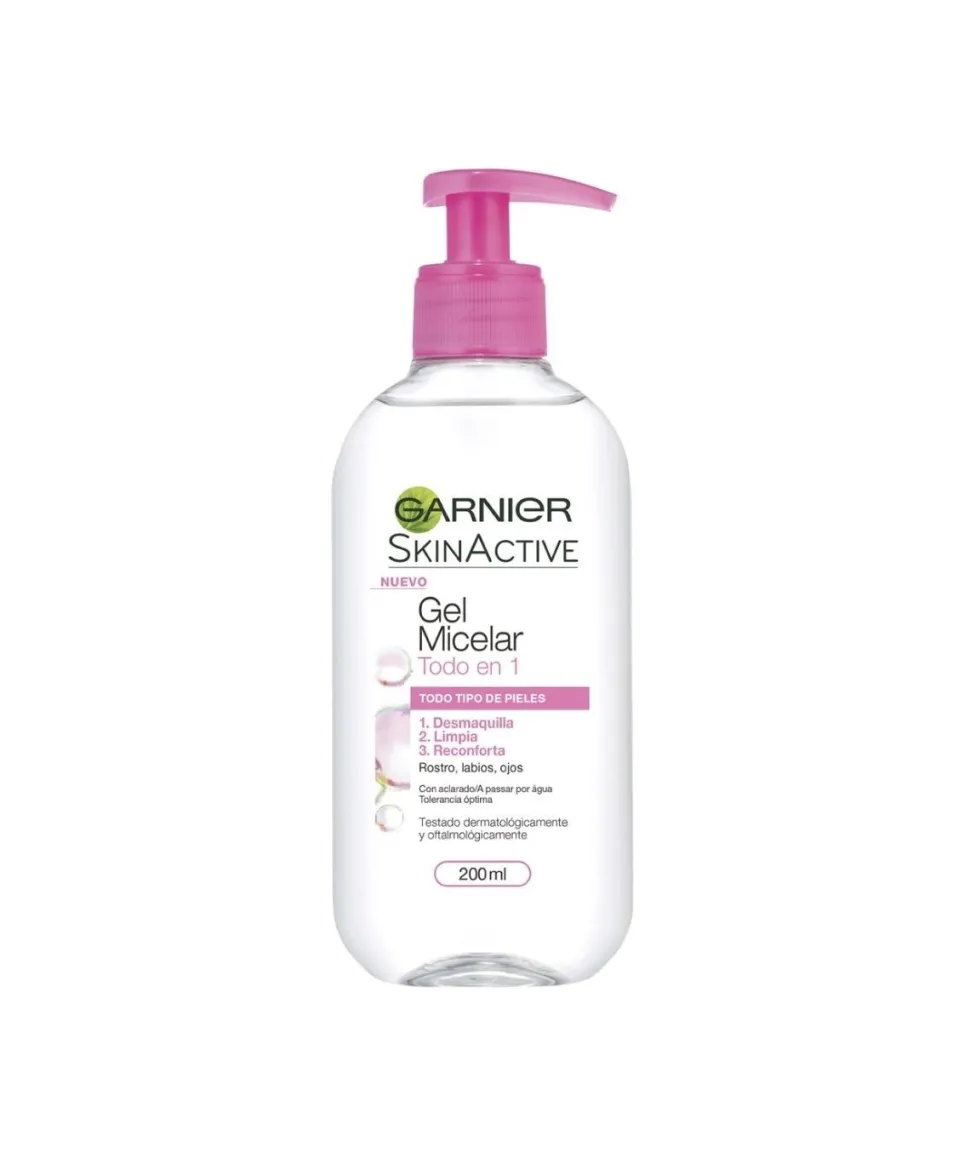 Skinactive Gel Micelar Rosa 200 Ml
