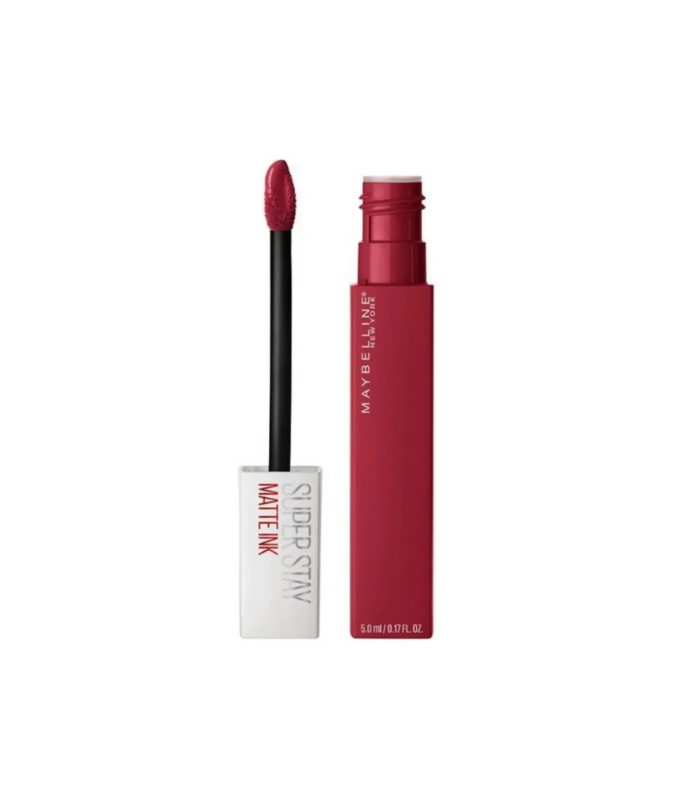 Superstay Matte Ink Pintalabios Mate Tono 80 Ruler Rojo