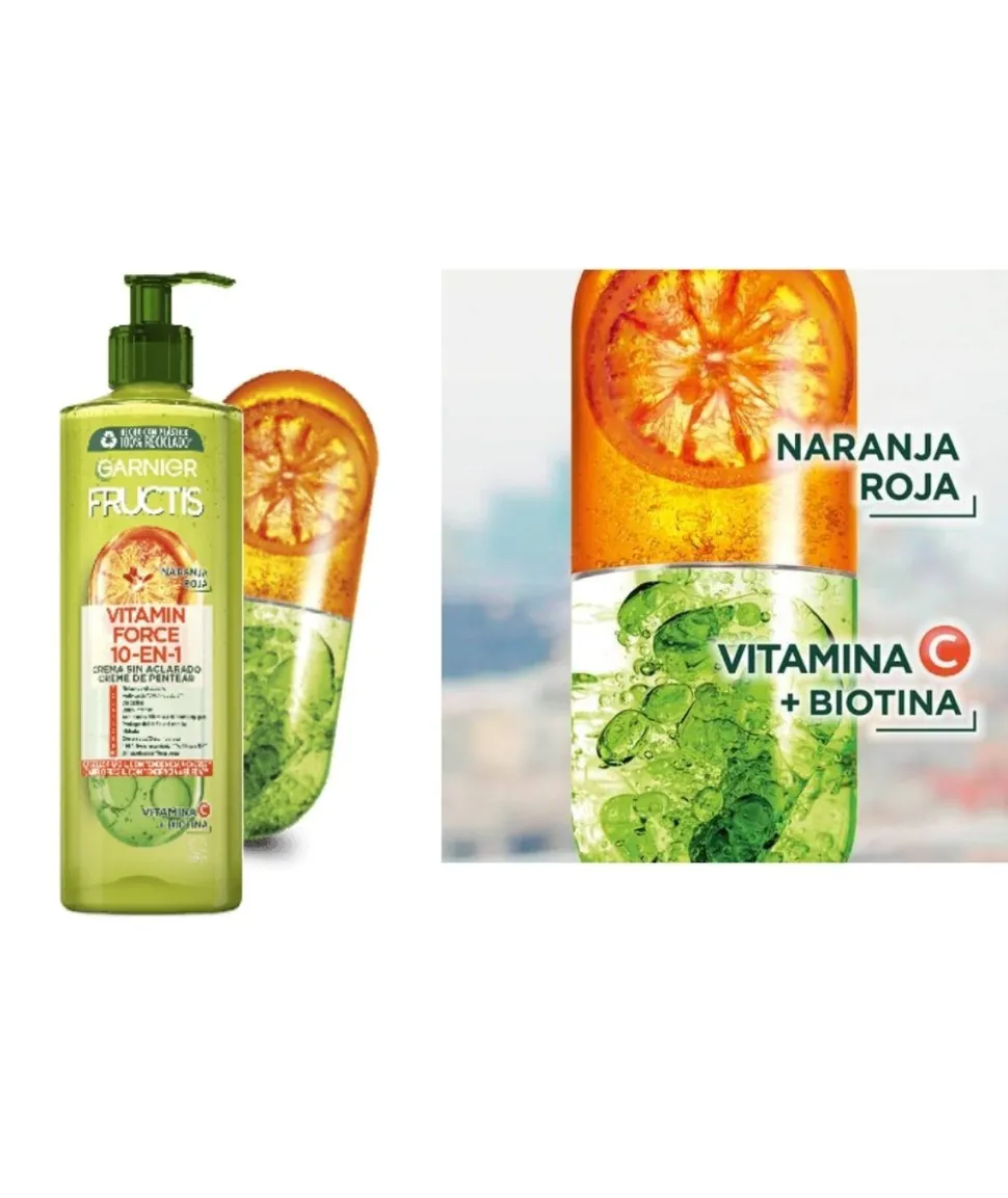 Vitamin Force Crema Sin Aclarado 10-En-1 400 Ml